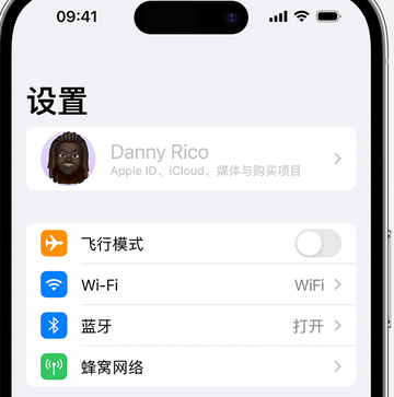 西工appleID维修服务iPhone设置中Apple ID显示为灰色无法使用