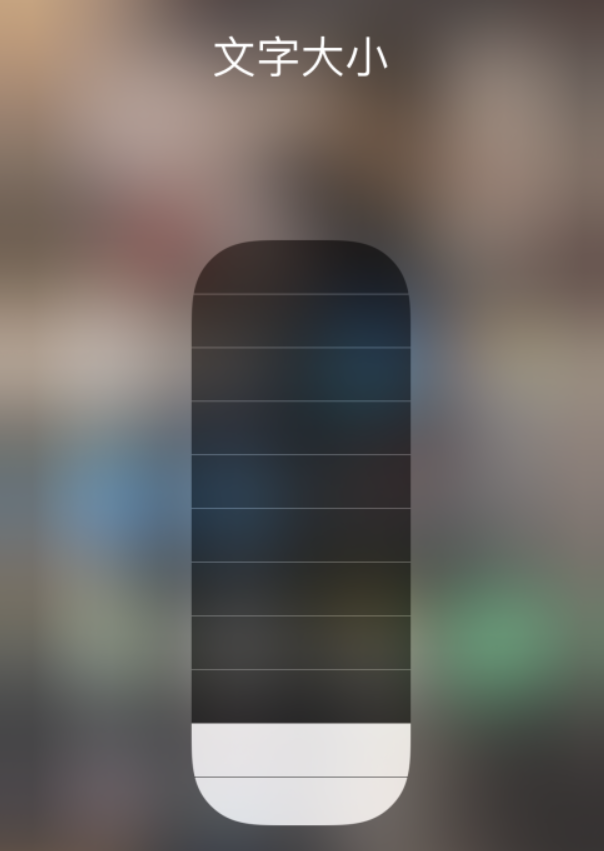 西工苹果手机维修分享小技巧：在 iPhone 控制中心快速调节字体大小 
