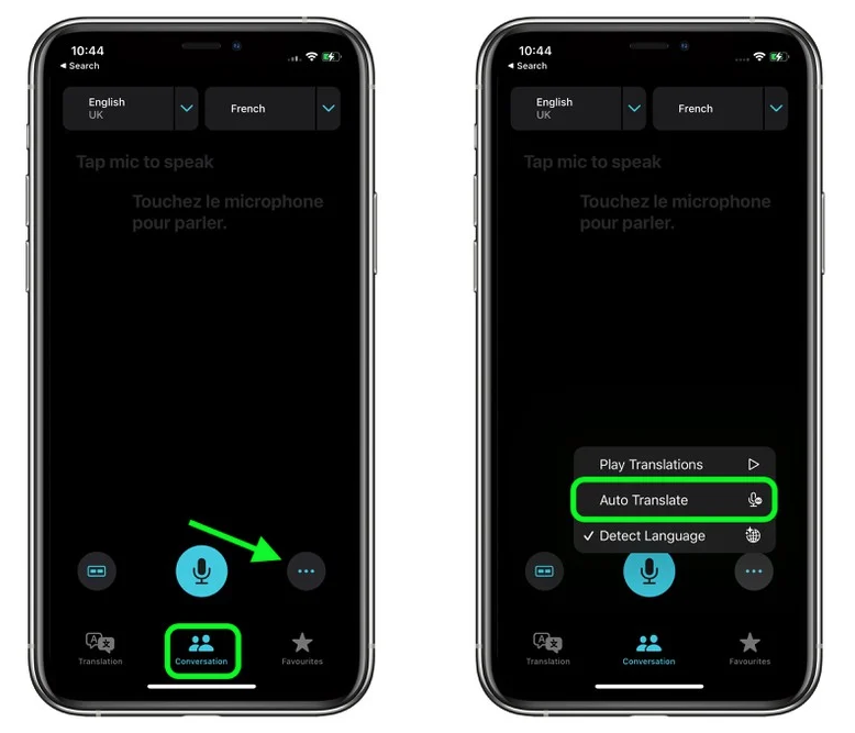 西工苹果手机维修分享iOS 15 “翻译” App 新改进 